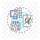 Content Creator Publish Online Internet Blog Icon
