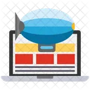 Content Delivery Computer Content Management System Icon