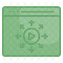 Content distribution  Icon