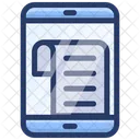 Content Document Mobile Document Paper Icon