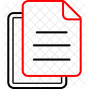 Content Document Contact Document Icon