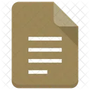 Content File Paper Icon