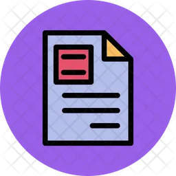 Content File  Icon