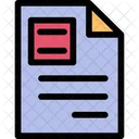 Content File Content Document Icon