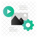 Content Generation  Icon