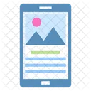 Content Media Multimedia 아이콘