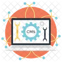Data Management Cms Icon