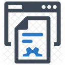 Content Management  Icon