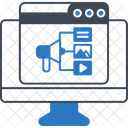 Content Marketing Content Strategy Blog Posts Icon