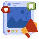 Content Marketing  Icon