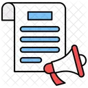 Content marketing  Icon