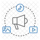 Content Marketing  Icon
