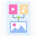 Content Marketing Digital 아이콘