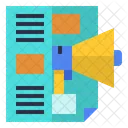Content Marketing Storytelling Icon