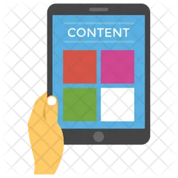 Content Presentation  Icon