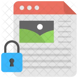 Content Protection  Icon