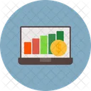 Content Revenue Bar Chart Sales Chart Icon