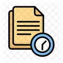 Content Schedual Paper Document Icon