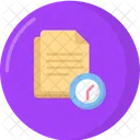 Content Schedual Paper Document Icon