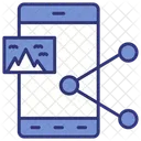 Content Sharing File Sharing Data Transfer Icon