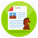 Content Strategy  Icon