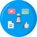 Content Strategy Strategy Content Writing Icon