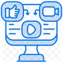 Content strategy planning  Icon
