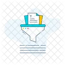 Content Summary Text Compression Ai Text Summary Icon