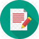 Content Writing Article Writing Paper Icon