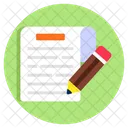 Content Writing Blog Writing Article Writing Icon