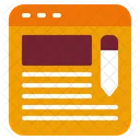 Content writing  Icon