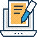 Content writing  Icon