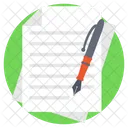 Content Writing Formatting Icon