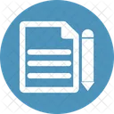 Agreement Content Content Writing Icon