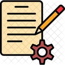 Content Writing Writing Content Icon