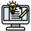 Content Writing Content Writing Icon