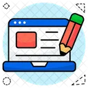 Content writing  Icon