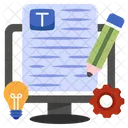 Content Writing Article Writing Writing 아이콘