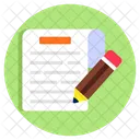 Content Writing Blog Writing Article Writing 아이콘