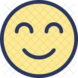 Contented emoji  Icon