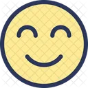 Emoji contento  Icono