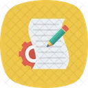 Contenu Edition Papier Icon