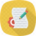 Contenu Edition Papier Icon