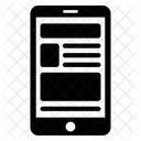 Contenu Mobile Interface Mobile Conception Mobile Icon
