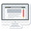 Contenu Web Marketing Icon