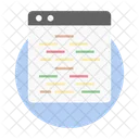 Layout Web Web Design Desenvolvimento Web Ícone