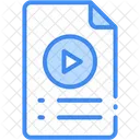 Conteudo De Video Icon