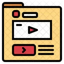 Conteúdo de vídeo  Icon