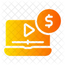 Conteudo De Video Conteudo Pago Negocios E Financas Ícone