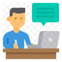 Conteúdo on-line  Ícone